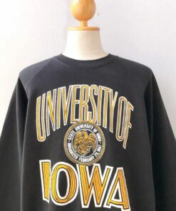 90s The University of IOWA Hawkeyes Sweatshirt T-shirt, Unisex Hoodie