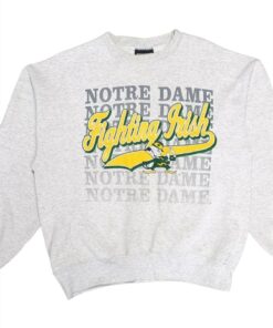90's USA Notre Dame Fighting Irish Sweatshirt