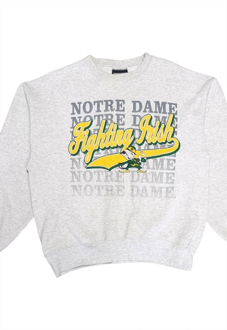 90's USA Notre Dame Fighting Irish Sweatshirt