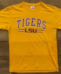 90s Vintage LSU Tigers Football T-Shirt