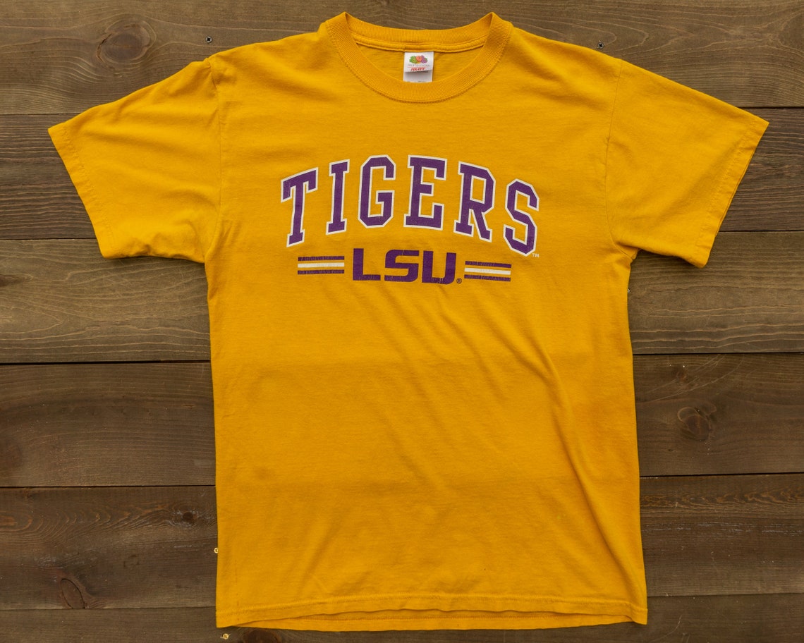 90s Vintage LSU Tigers Football T-Shirt