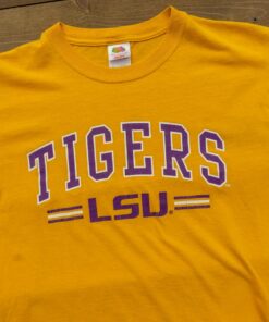 90s Vintage LSU Tigers Football T-Shirt