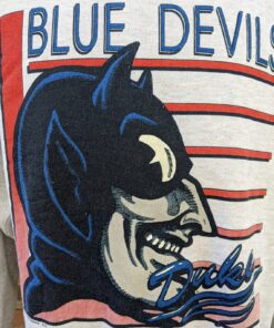 90s vintage Duke Blue Devils Sweatshirt Big Logo University Basketball Shirt