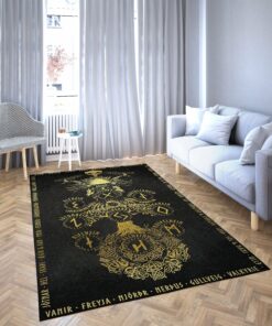 Viking Area Rug -orse Mythology Viking Area Rug