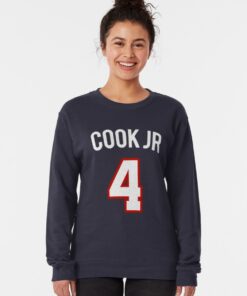Aaron Cook, Gonzaga Bulldogs Basketball Official Pullover Sweatshirt Gifts for Fans