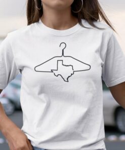 Abortion Coat Hanger Feminism Shirt Texas Map