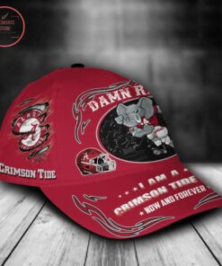 Alabama Crimson Tide Ncaa Classic Cap Mascot Custom Name