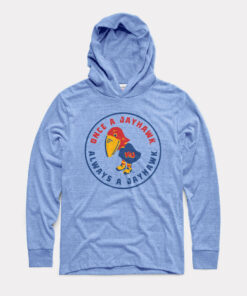 Always a Jayhawk Lightweight Hoodie Gifts for Fans