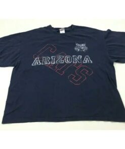 Arizona Wildcats Shirt Size S-XXL Blue Short Sleeve Tee Adult Relaxed Men UofA