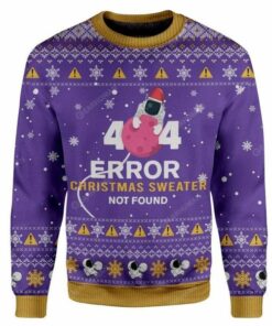 Astronaut 404 Error Christmas Sweater Not Found For Unisex Ugly Christmas Sweater, Sweatshirt, Ugly Sweater, Christmas Sweaters, Hoodie, Sweater