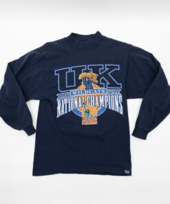 Authentic Vintage 1996 University of Kentucky Wildcats NCAA Final Four National Champions Long Sleeve Shirt Shirt