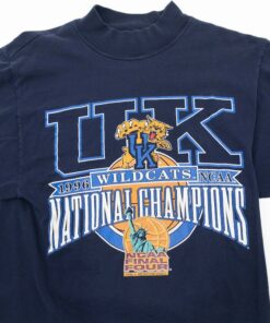 Authentic Vintage 1996 University of Kentucky Wildcats NCAA Final Four National Champions Long Sleeve Shirt Shirt