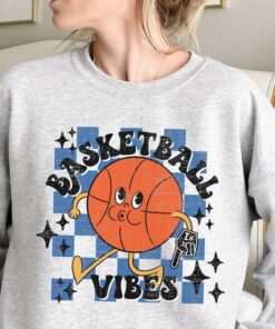 Basketball Shirt, Basketball Sweatshirt, Basketball Vibes, Basketball Mom Sweatshirt, Mom Shirt, Retro Basketball, Vintage Basketball