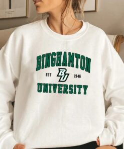 Binghamton University Sweatshirt, Binghamton Sweatshirt, College Sweatshirt, University Shirt, Colege Shirt, Custom University, Binghamton