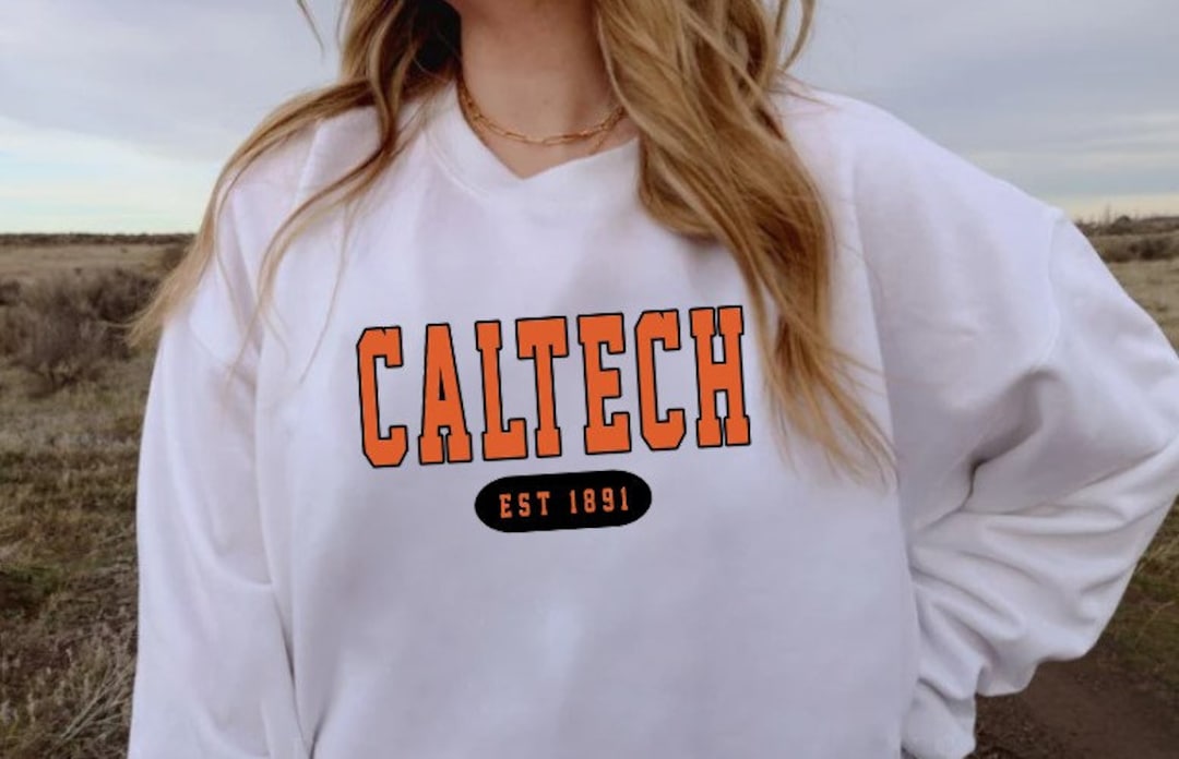 California Institute of Technology Sweatshirt, Caltech University, College Sweatshirt, University Shirt, Colege Shirt, Custom University