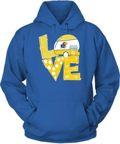 Camping Kansas Jayhawks Shirt