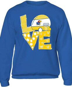 Camping Kansas Jayhawks Shirt
