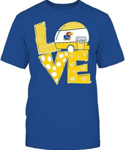 Camping Kansas Jayhawks Shirt
