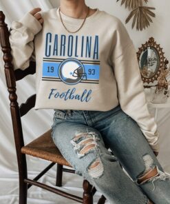 Carolina Football Retro Crewneck Sweatshirt, Vintage Carolina Shirt, Cute Gift for Her, Carolina Tailgate Shirt