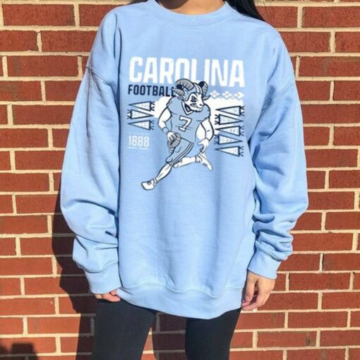 Carolina Football Fan T-Shirt - 'Straight Outta Carolina' Design, Sapphire Blue, Short Sleeve (S-5XL) - View #11