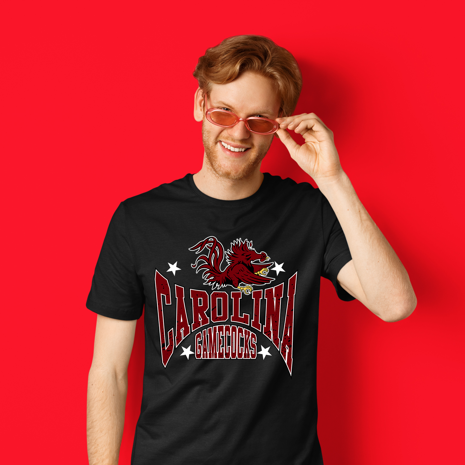 Vintage 90s University of South Carolina Gamecocks Champion Sweatshirt - Image 2