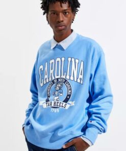 Champion University Of North Carolina Reverse Weave Crewneck Sweatshirt