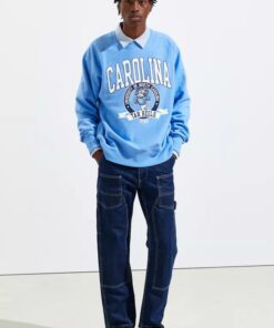 Champion University Of North Carolina Reverse Weave Crewneck Sweatshirt