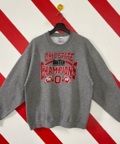Crewneck University Ohio State Sweater Sportswear Ohio State Buckeyes Print Logo Grey