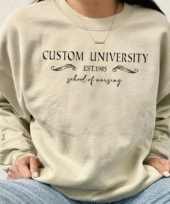 Custom College Sweatshirt, Customized School Shirts, Custom Design University Hoodie, Personalized College Program, Group-Business-School
