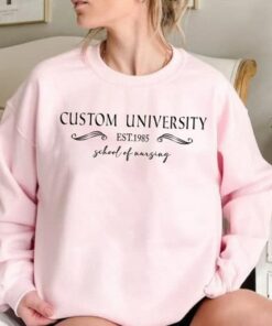 Custom College Sweatshirt, Customized School Shirts, Custom Design University Hoodie, Personalized College Program, Group-Business-School