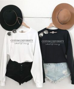 Custom College Sweatshirt,Customized School Sweatshirt Hoodie