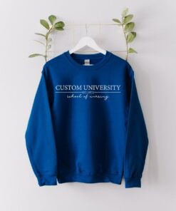 Custom College Sweatshirt,Customized School Sweatshirt Hoodie