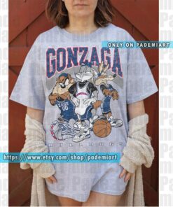 Customized Shirt Sweatshirt Hoodie, Gonzaga Bulldogs College Sweatshirt, Vintage Style Gonzaga College Garphic Shirt