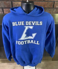 Duke Blue Devils NCAA Hoodie Hooded Sweatshirt Mens Size Medium Football