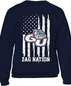 FanPrint Gonzaga Bulldogs Hoodie, Nation