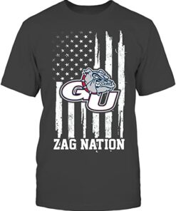 FanPrint Gonzaga Bulldogs Hoodie, Nation