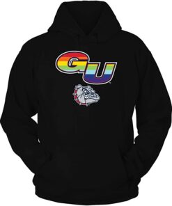 FanPrint Gonzaga Bulldogs Hoodie, Pride Month