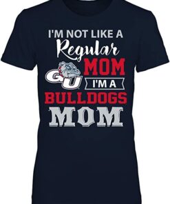 FanPrint Gonzaga Bulldogs Hoodie, Regular Mom