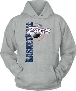 FanPrint Gonzaga Bulldogs Hoodie, Zags Basketball