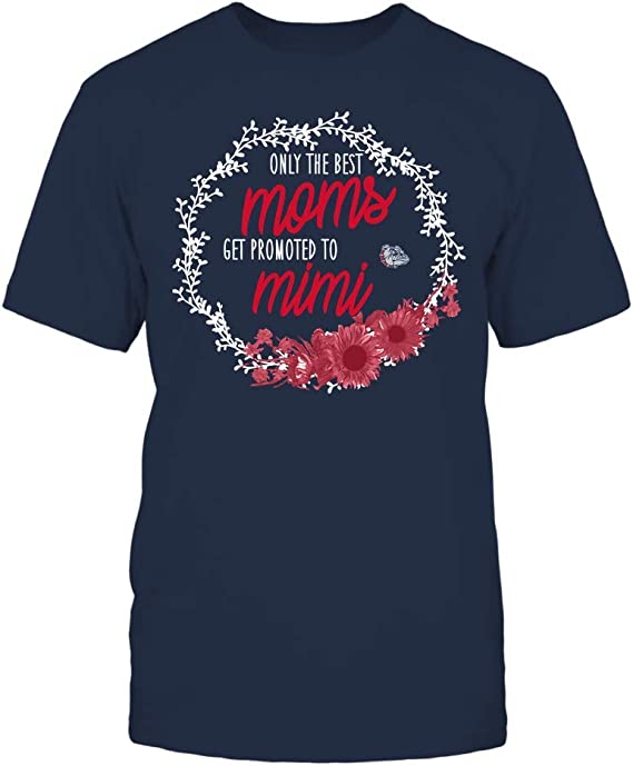 FanPrint Gonzaga Bulldogs, Mom Promoted to Mimi Shirt