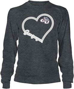 FanPrint Gonzaga Bulldogs Shirt, Heart, Gonzaga