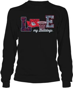 FanPrint Gonzaga Bulldogs Shirt, Love My Team Basketball