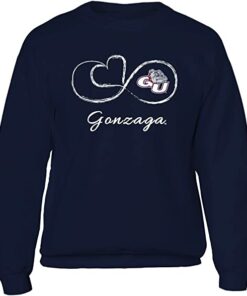 FanPrint Gonzaga Bulldogs Shirt, Love and Love, Gonzaga
