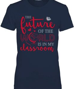FanPrint Gonzaga Bulldogs Shirt, Teacher, The Future of The World is in My Classroom