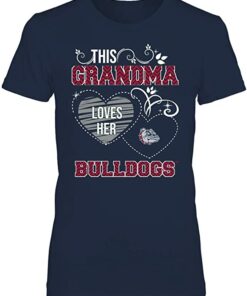 FanPrint Gonzaga Bulldogs Shirt, This Grandma