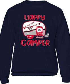 FanPrint Gonzaga Bulldogs Sweatshirt, Camping Car Hand Drawn Team Crewneck Sweatshirt Gifts for Fans