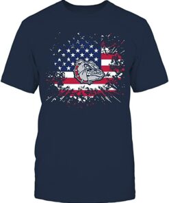 FanPrint Gonzaga Bulldogs Sweatshirt, Flag Pride