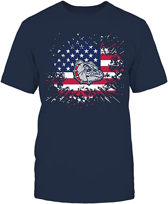 FanPrint Gonzaga Bulldogs Sweatshirt, Flag Pride