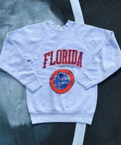 Florida Gators 70S 80S Crewneck Sweatshirt Pullover Hoodie Full Size