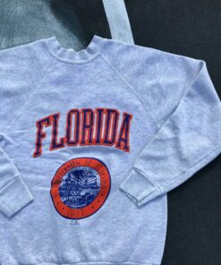 Florida Gators 70S 80S Crewneck Sweatshirt Pullover Hoodie Full Size